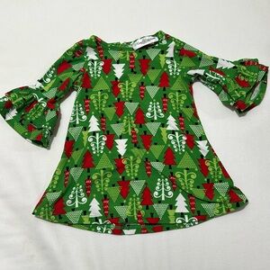 Rare editions 6-9 M christmas tree dress